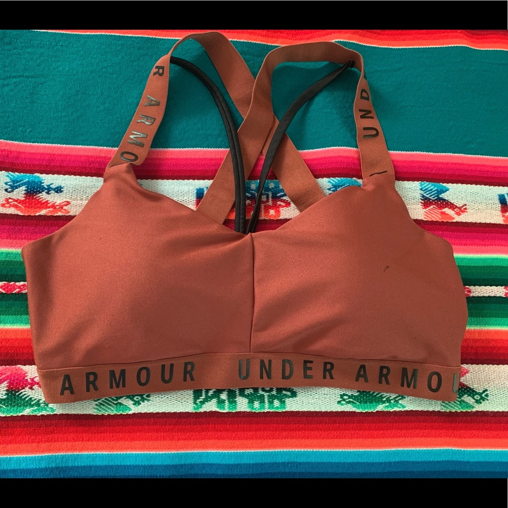 UA Strappy Back Sports Bra